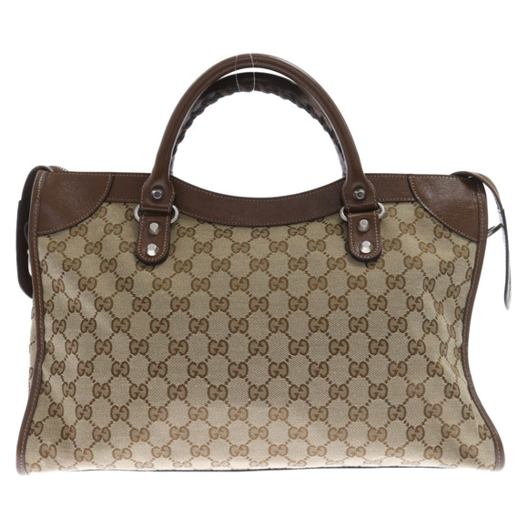 Gucci Leather Classic Neo Tan Handbag - Picture 1 of 6